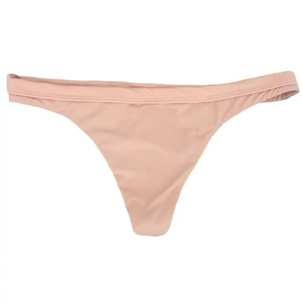 ✨ NWT Dippin' Daisy's pink blush cheeky swim bikini bottoms size large
